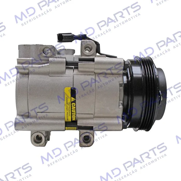 Compressor Modelo Halla HS18 Kia Sorento EX / LX V6 3.5L Mês 06 de 2002 a Mês 08 de 2006 - 12 Volts Polia 4pk 117mm — foto 5