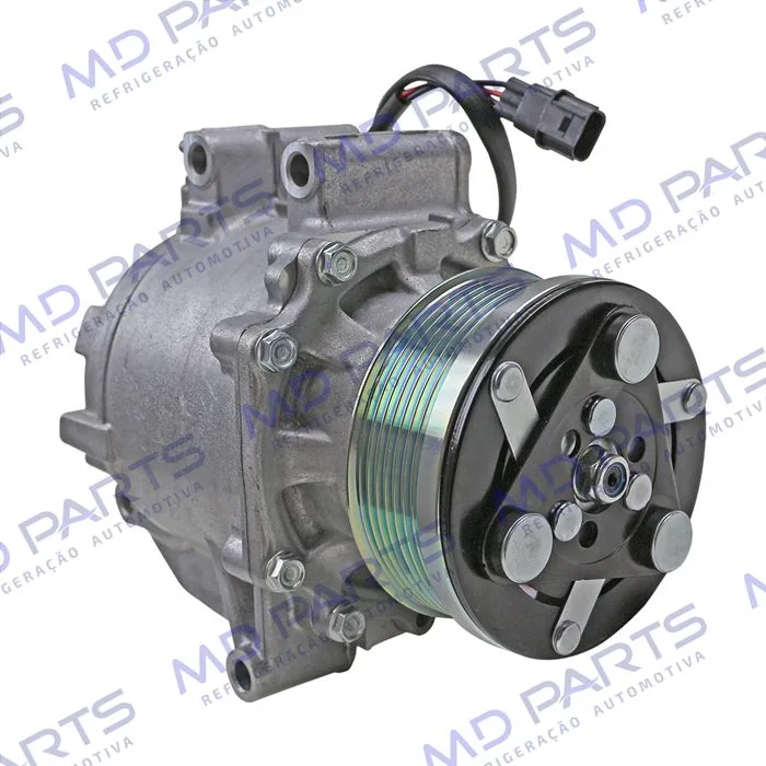 Compressor Honda CRV 2.0 2007 Até 2010 / New Civic 2011 - 12 Volts Polia 7pk 106mm — foto 4