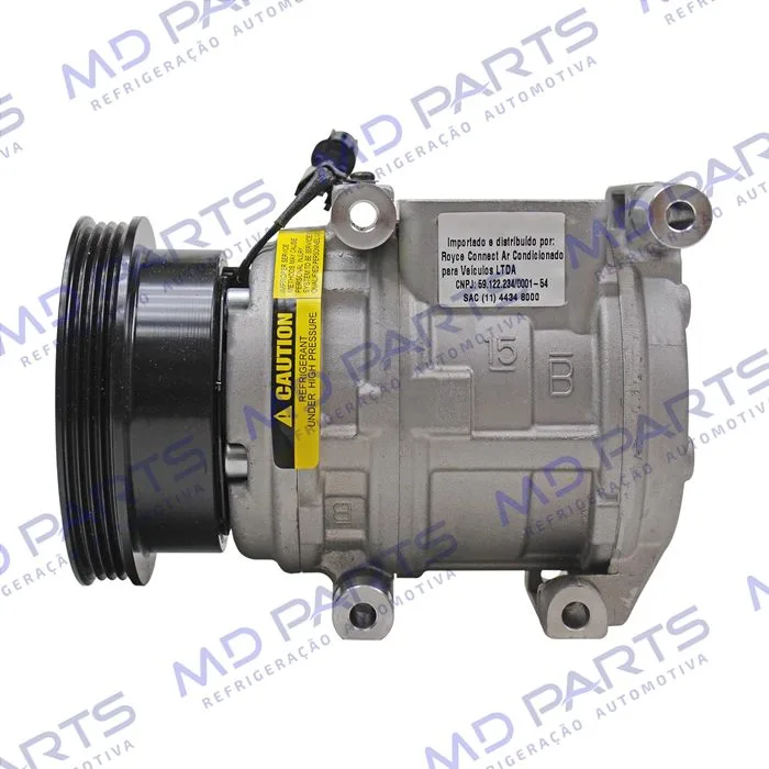 Compressor 10PA15C Kia Sportage 16 Válvulas 2004> - 12 Volts Polia 4pk 127mm