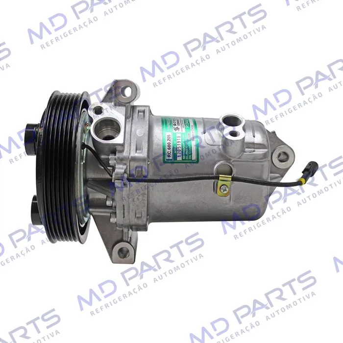 Compressor Modelo Calsonic Chevrolet S10 2.8 Diesel 2012> - 12 Volts Polia 6pk 134mm OEM: 52061675/ 52140259/ 52069459