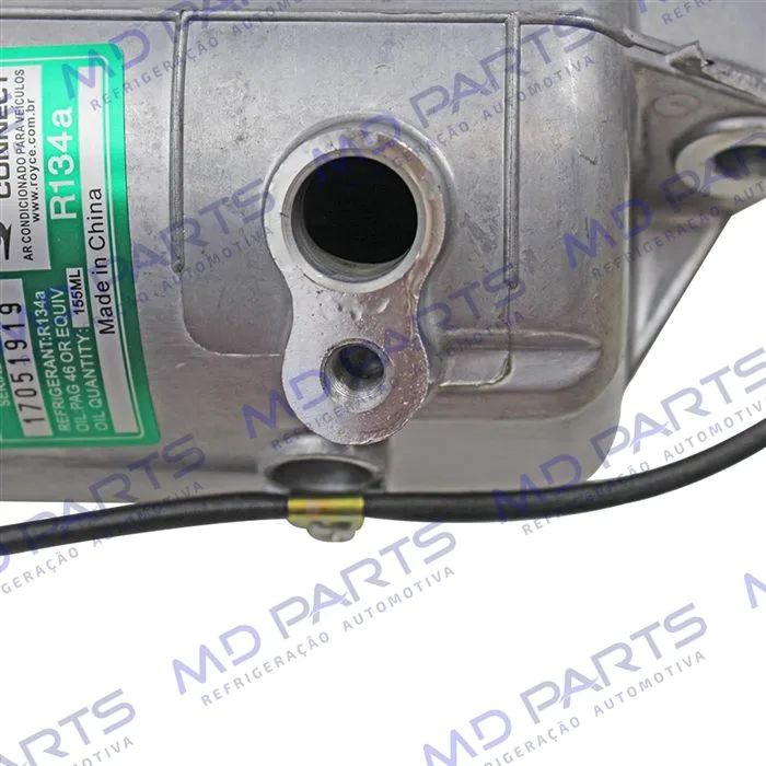 Compressor Modelo Calsonic Chevrolet S10 2.8 Diesel 2012> - 12 Volts Polia 6pk 134mm OEM: 52061675/ 52140259/ 52069459 — foto 9