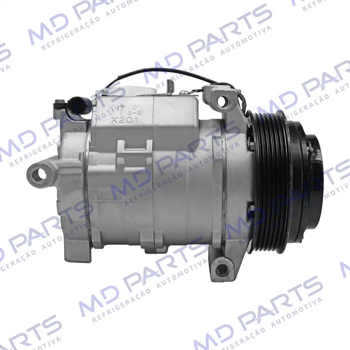 Compressor Modelo Denso 10S17C Mercedes Benz Sprinter 313/ 413 - 12 Volts Polia 6pk 120mm OEM: A0002343511 — foto 5