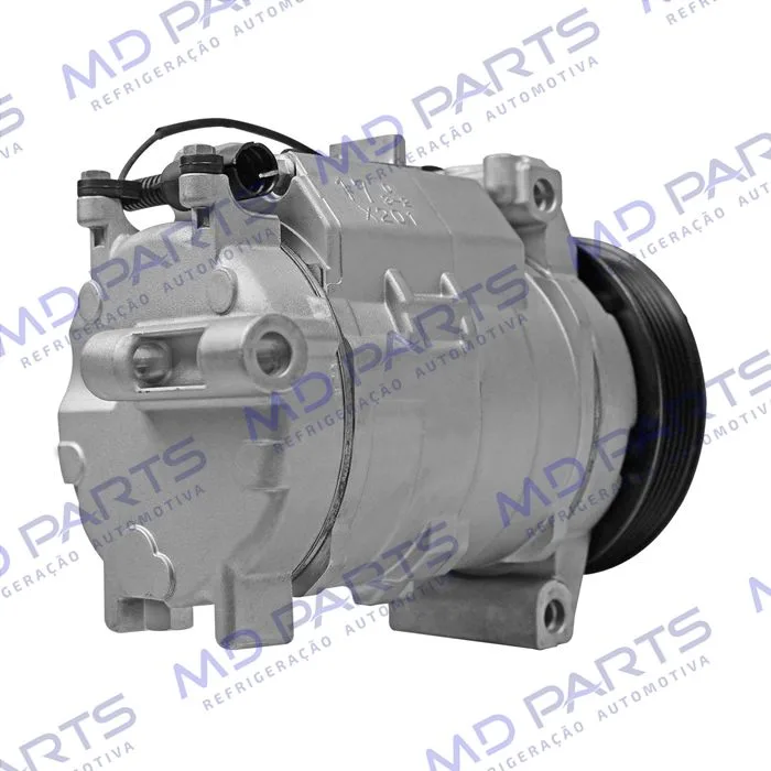 Compressor Modelo Denso 10S17C Mercedes Benz Sprinter 313/ 413 - 12 Volts Polia 6pk 120mm OEM: A0002343511 — foto 6