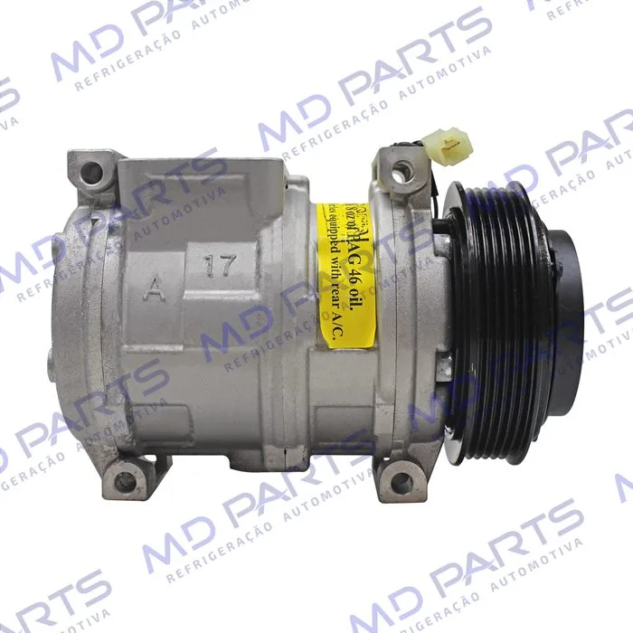 Compressor Modelo 10PA17 Mercedes Benz Sprinter R134a - 12 Volts Polia 6pk 120 mm — foto 5