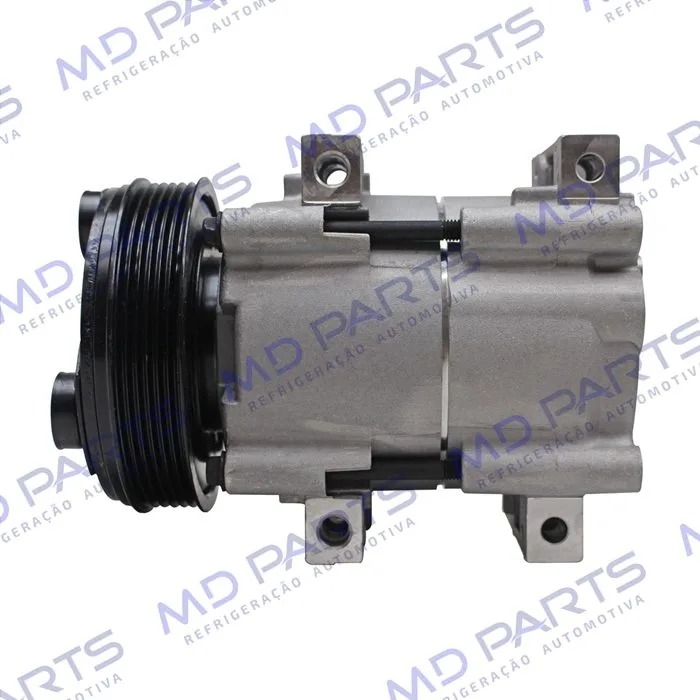 Compressor Fic Ford Ranger Diesel 3.0 até 2012 / Mustang / Troller 3.0 - 12 Volts Polia 6pk 130mm
