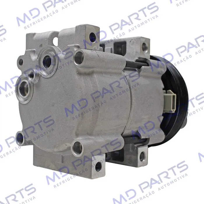 Compressor Fic Ford Ranger Diesel 3.0 até 2012 / Mustang / Troller 3.0 - 12 Volts Polia 6pk 130mm — foto 6