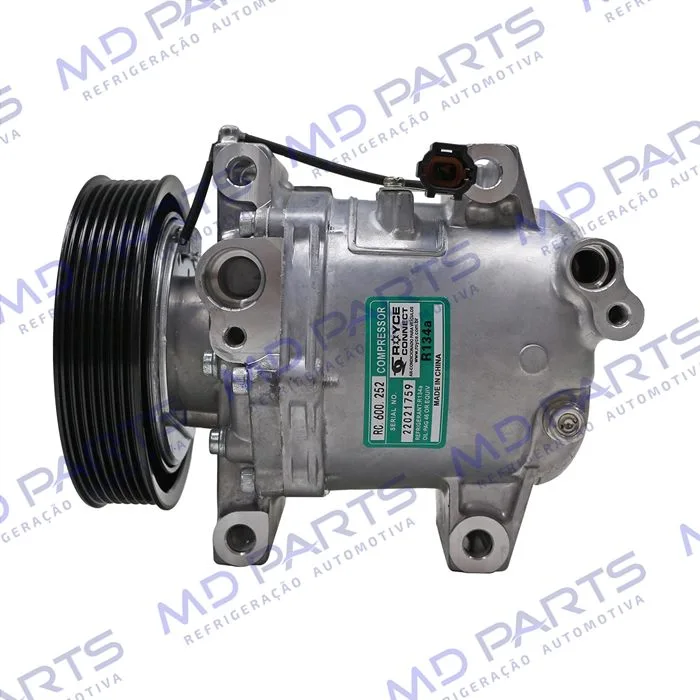 Compressor Modelo Calsonic Nissan Frontier Motor 2.5 2008 Até 2012 - 12 Volts Polia 7pk 137mm OEM: 92600EB40E