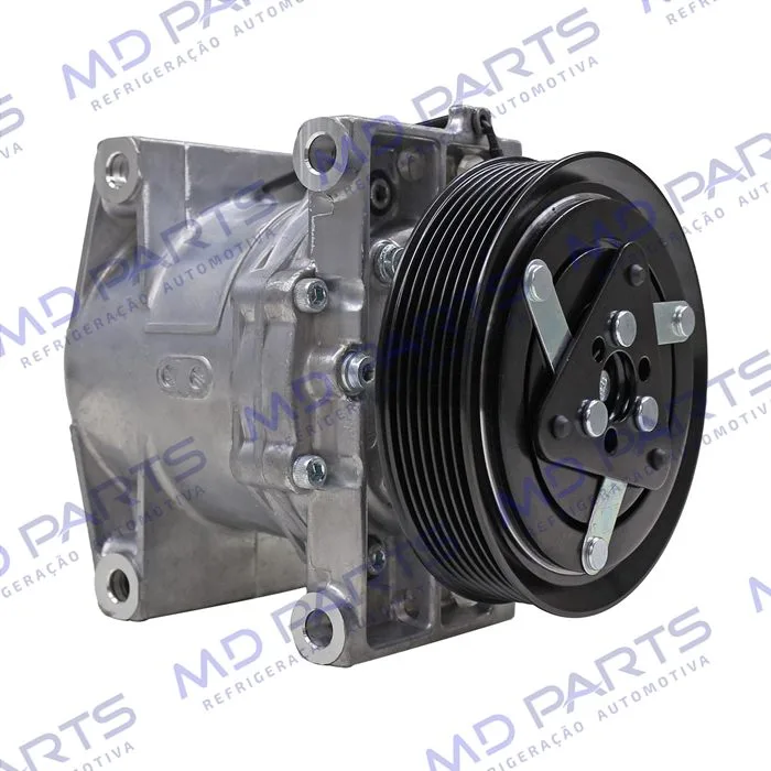 Compressor Modelo Calsonic Nissan Frontier Motor 2.5 2008 Até 2012 - 12 Volts Polia 7pk 137mm OEM: 92600EB40E — foto 3