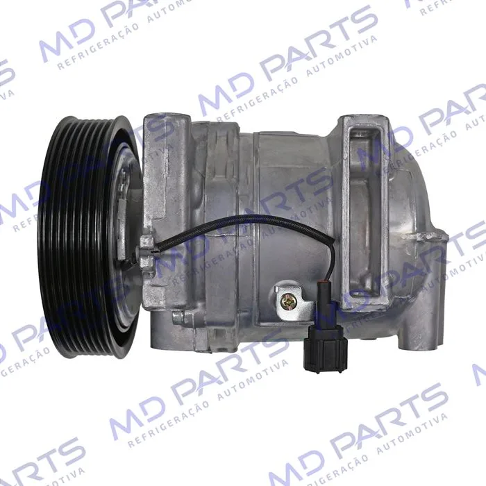 Compressor Modelo Calsonic Nissan Frontier Motor 2.5 2008 Até 2012 - 12 Volts Polia 7pk 137mm OEM: 92600EB40E — foto 6