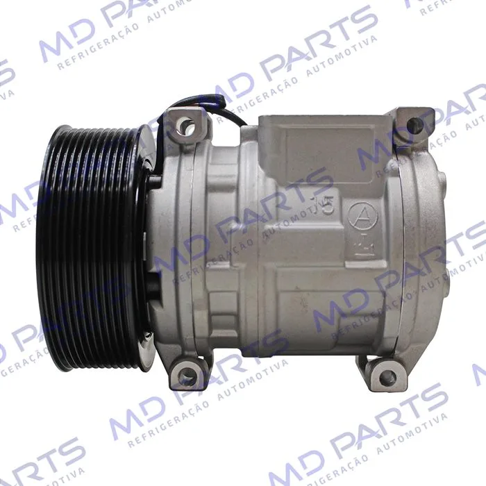 Compressor Modelo Denso 10PA15C Caminhão Mercedes Benz Atron/ Axor/ Actros 2729/ 2831/ 2841/ 2844/ 4844 Ano 2015> - 24 Volts Polia 11pk 130mm