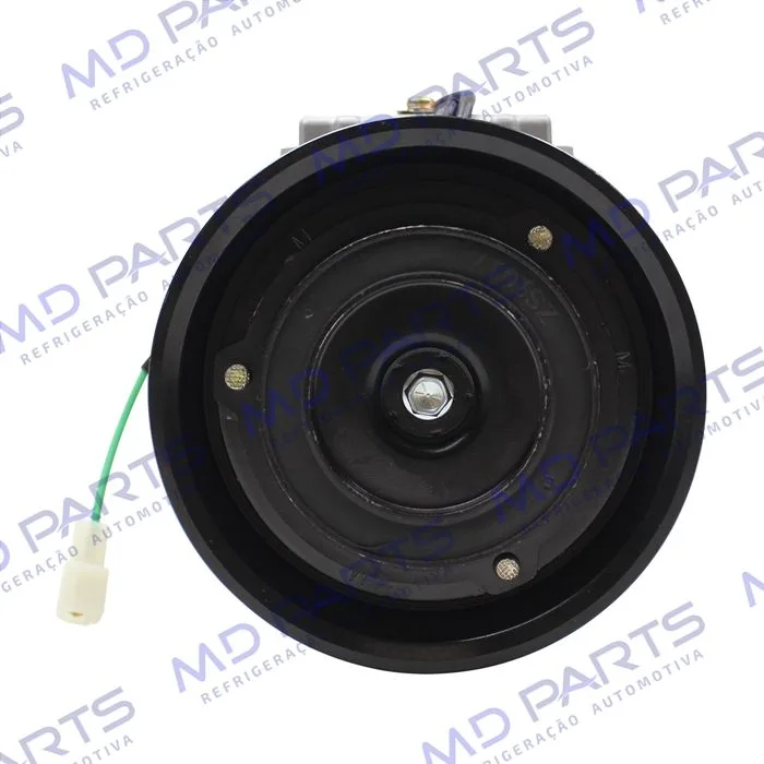 Compressor Modelo Denso 10PA15C Caminhão Mercedes Benz Atron/ Axor/ Actros 2729/ 2831/ 2841/ 2844/ 4844 Ano 2015> - 24 Volts Polia 11pk 130mm — foto 3
