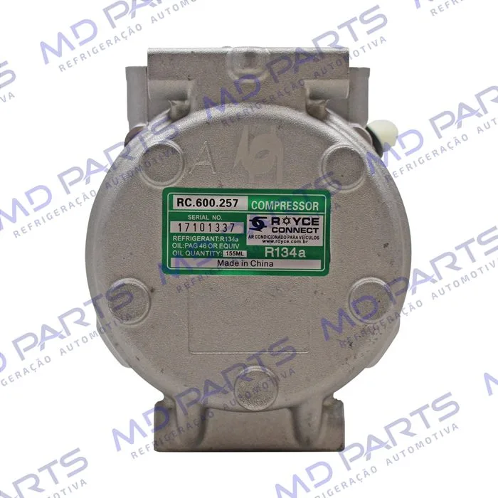 Compressor Modelo Denso 10PA15C Caminhão Mercedes Benz Atron/ Axor/ Actros 2729/ 2831/ 2841/ 2844/ 4844 Ano 2015> - 24 Volts Polia 11pk 130mm — foto 7