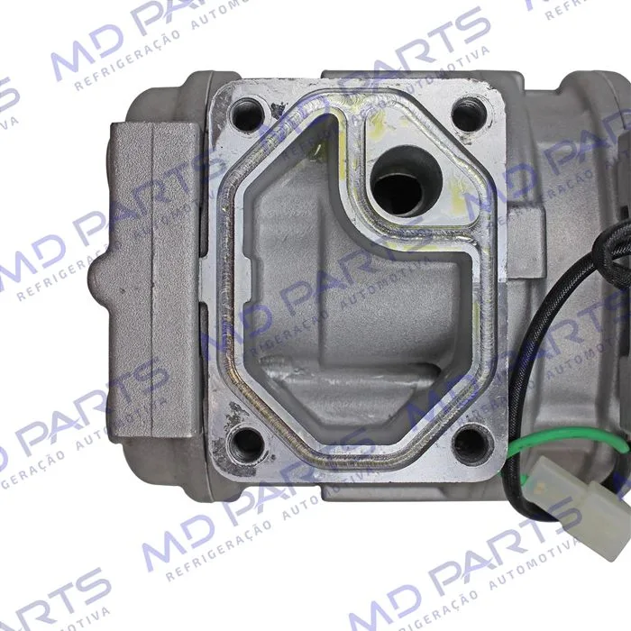 Compressor Modelo Denso 10PA15C Caminhão Mercedes Benz Atron/ Axor/ Actros 2729/ 2831/ 2841/ 2844/ 4844 Ano 2015> - 24 Volts Polia 11pk 130mm — foto 8