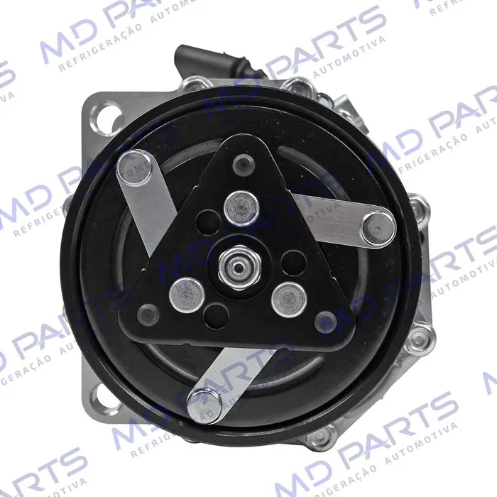 Compressor Modelo Zylinder SD7V16 R134a Volkswagen Golf 2000>/ Audi A3 - 12 Volts Polia 6pk 119mm — foto 3