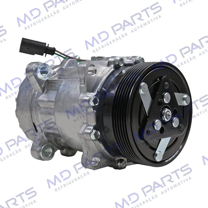 Compressor Modelo Zylinder SD7V16 R134a Volkswagen Golf 2000>/ Audi A3 - 12 Volts Polia 6pk 119mm — foto 4