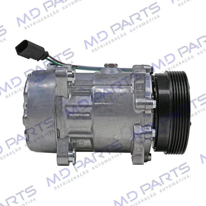 Compressor Modelo Zylinder SD7V16 R134a Volkswagen Golf 2000>/ Audi A3 - 12 Volts Polia 6pk 119mm — foto 5