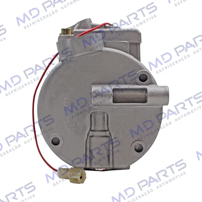 Compressor Modelo Denso 7SBU16C Caminhão Mercedes Benz Actros 4844 2009 Até 2014 - 24 Volts Polia 9pk 129mm OEM: A5412301211/ 447190-5530 — foto 7