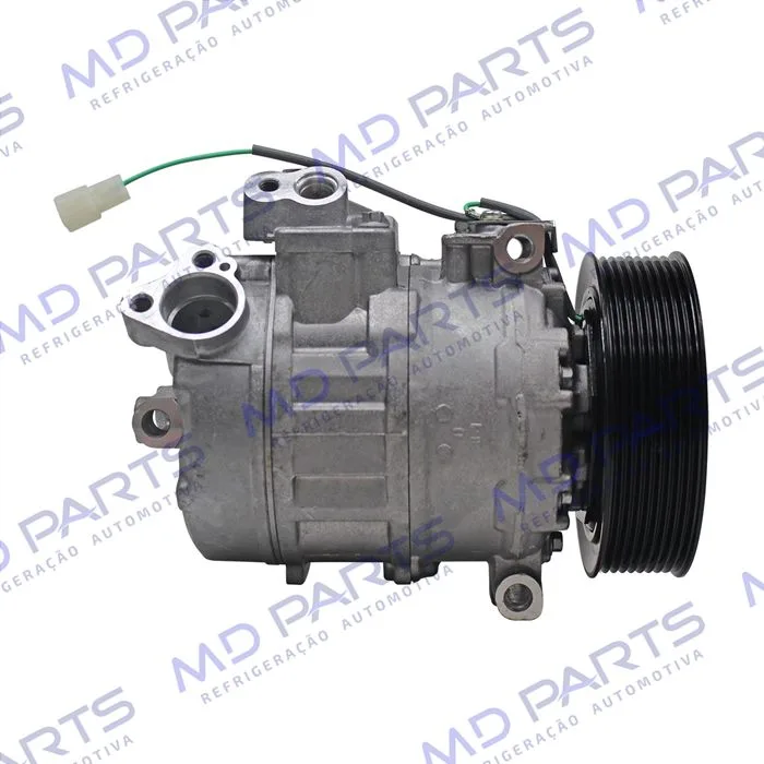 Compressor Modelo Denso 7SBU16C Caminhão Mercedes Benz Axor - 24 Volts Polia 9pk 135mm OEM: 4572300111/ A0002343711 — foto 5