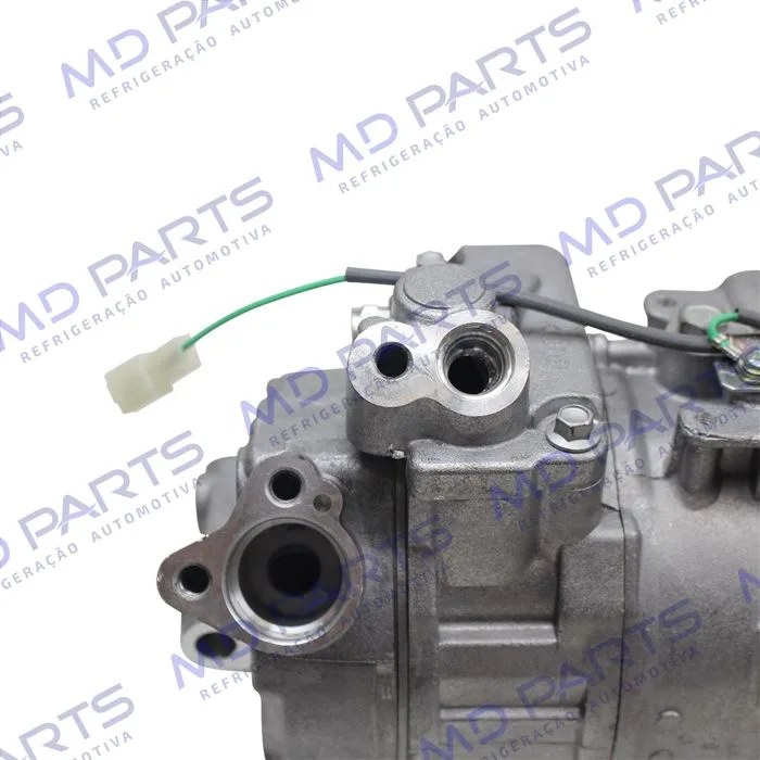 Compressor Modelo Denso 7SBU16C Caminhão Mercedes Benz Axor - 24 Volts Polia 9pk 135mm OEM: 4572300111/ A0002343711 — foto 8