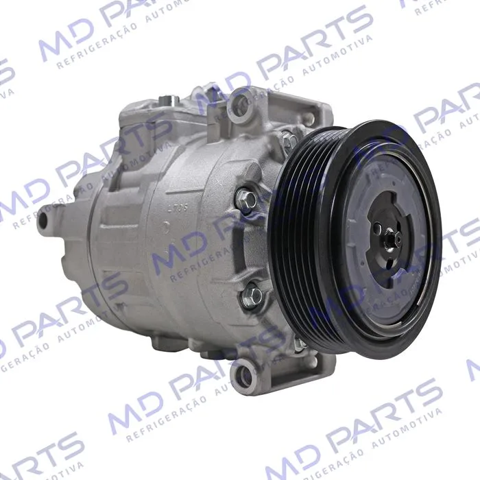 Compressor Modelo Denso 7SEU17C-ND1 Volkswagen Amarok Diesel - 12 Volts Polia 6pk 110mm OEM: 4471901350 — foto 3