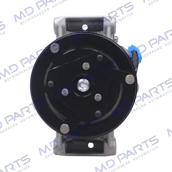 Compressor CVC 125cc Chevrolet S10 2000 Até 2011/ Blazer/ Troller 2.4/ 2.8 Gasolina / 2.8 Diesel 2000> - 12 Volts Polia 6pk 109mm OEM: 93381793/ 94763439/ 93298740 — foto 3