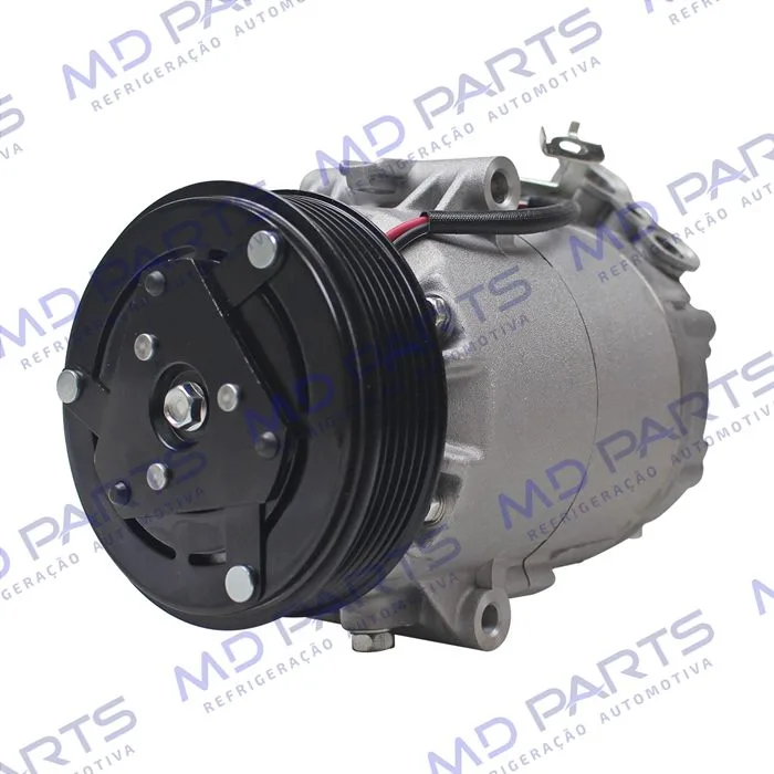 Compressor CVC 100cc R134a Chevrolet Corsa Classic/ Celta 2002 Até 2008 - 12 Volts Polia 6pk 110mm OEM: 93381741 — foto 2