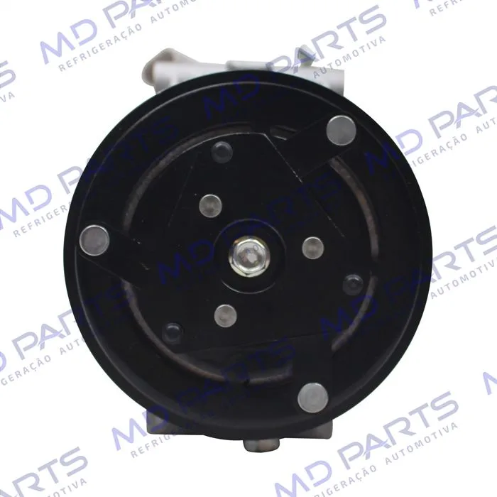 Compressor CVC 100cc R134a Chevrolet Corsa Classic/ Celta 2002 Até 2008 - 12 Volts Polia 6pk 110mm OEM: 93381741 — foto 3