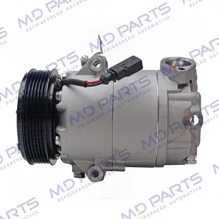 Compressor Volkswagen Fox/ Cross Fox/ Space Fox/ Polo 2004> - 12 Volts Polia 6pk 110mm