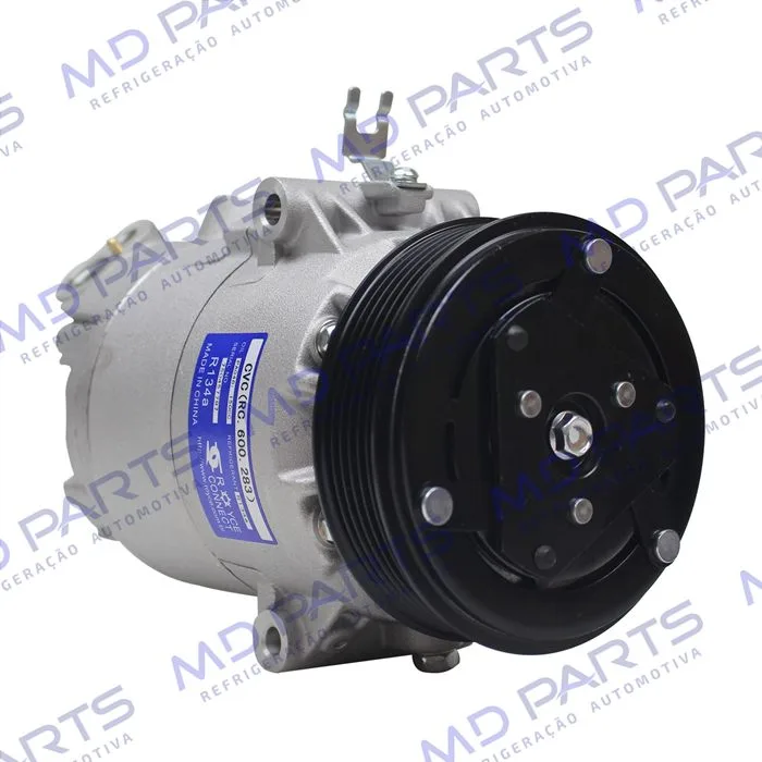 Compressor Volkswagen Fox/ Cross Fox/ Space Fox/ Polo 2004> - 12 Volts Polia 6pk 110mm — foto 4
