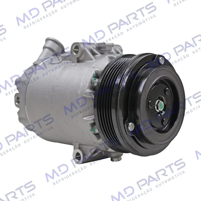 Compressor CVC 125cc Chevrolet Corsa/ Meriva/ Montana/ Fiat Stilo/ Idea/ Palio/ Punto 1.8 2002> - 12 Volts Polia 5pk 105mm — foto 3