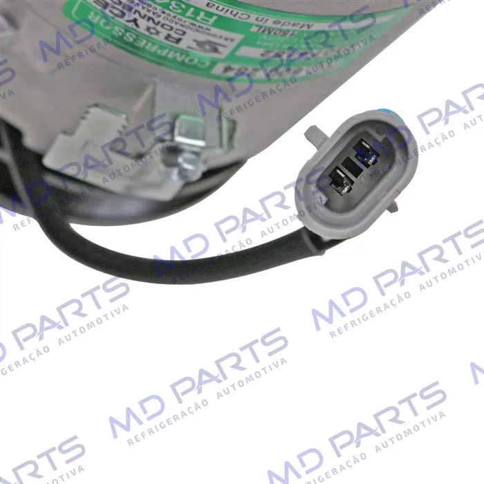 Compressor CVC 125cc Chevrolet Corsa/ Meriva/ Montana/ Fiat Stilo/ Idea/ Palio/ Punto 1.8 2002> - 12 Volts Polia 5pk 105mm — foto 7
