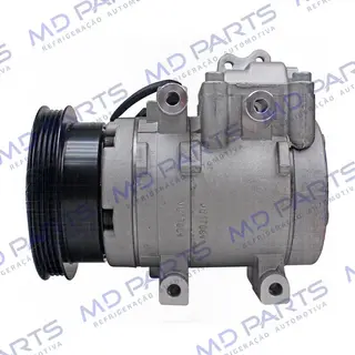 Compressor Modelo Halla HS15 Hyundai Tucson 2.0 - 12 Volts Polia 4pk 124mm
