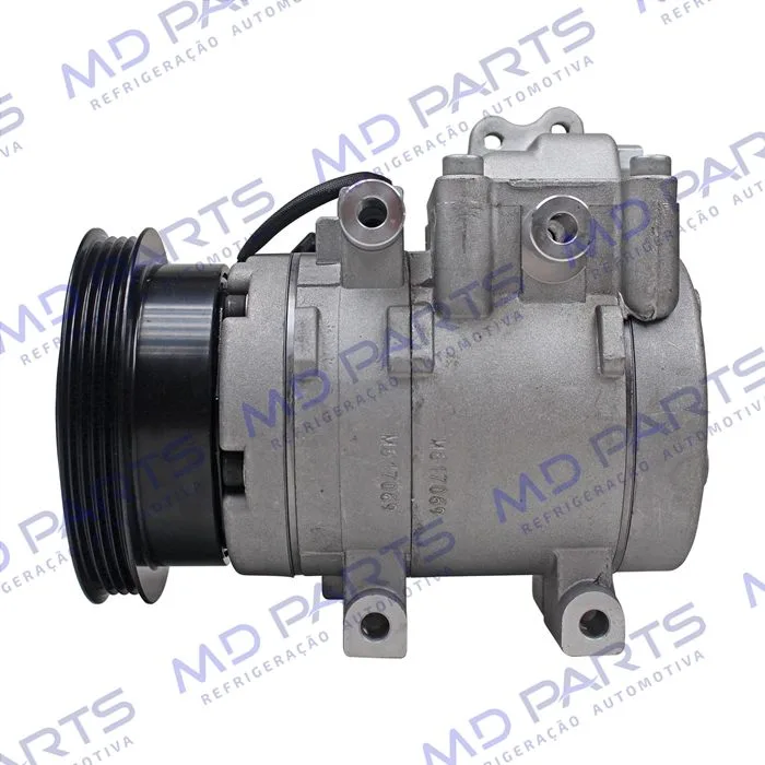 Compressor Modelo Halla HS15 Hyundai Tucson 2.0 - 12 Volts Polia 4pk 124mm