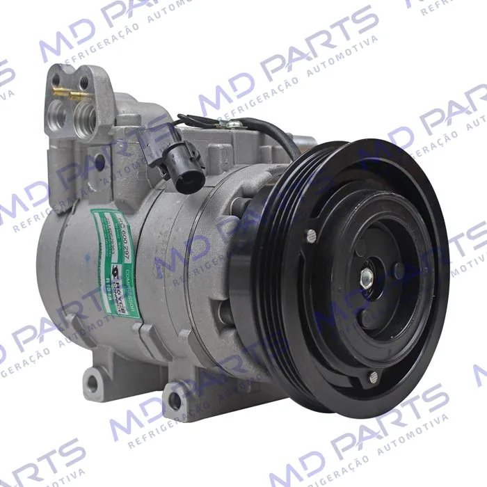 Compressor Modelo Halla HS15 Hyundai Tucson 2.0 - 12 Volts Polia 4pk 124mm — foto 4