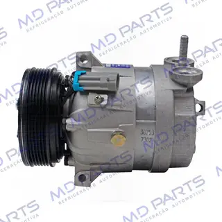 Compressor Harrison V5 Chevrolet Vectra 1997 Até 2002 R134a - 12 Volts Polia 6pk 120mm OEM: 1135324