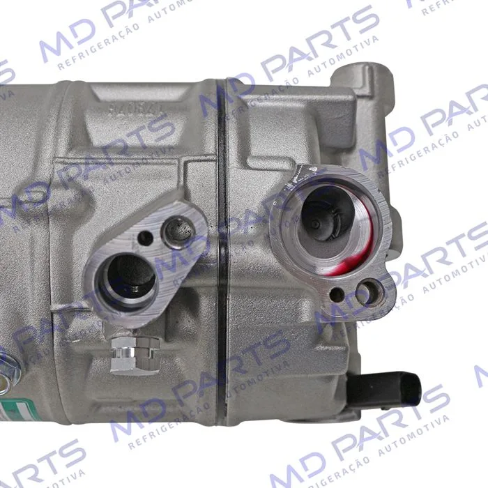 Compressor Volkswagen Jetta 2011>/ Passat/ Tiguan TSI Motor 2.0 Aspirado/ Audi A4/ Audi A3 Nova - Sentido Horário - 12 Volts Polia 6pk 112mm — foto 9