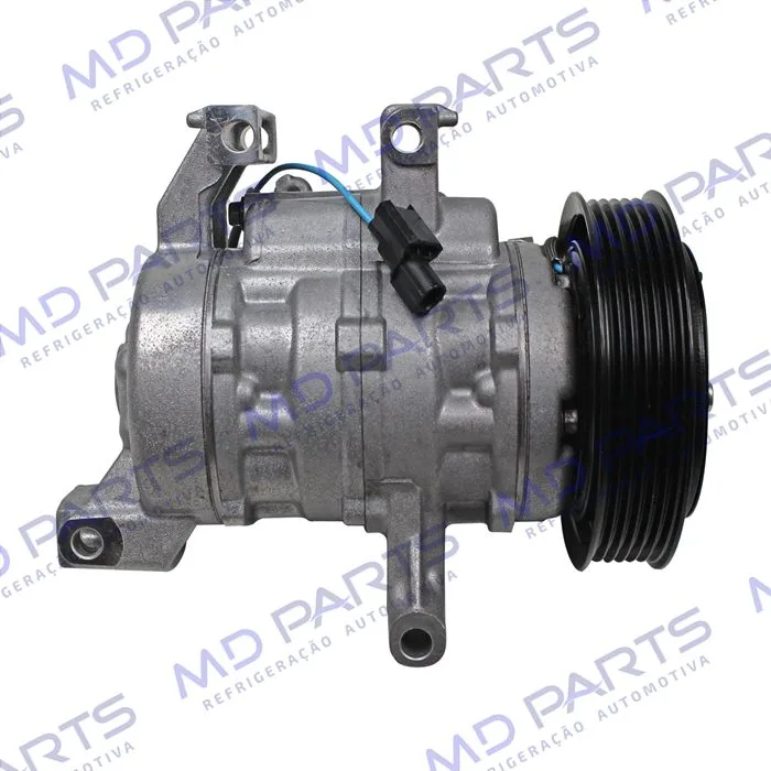Compressor Modelo Denso Honda HRV 2015>/ Civic 1.8/2.0 2014 Até 2016 - 12 Volts Polia 6pk 125mm — foto 5