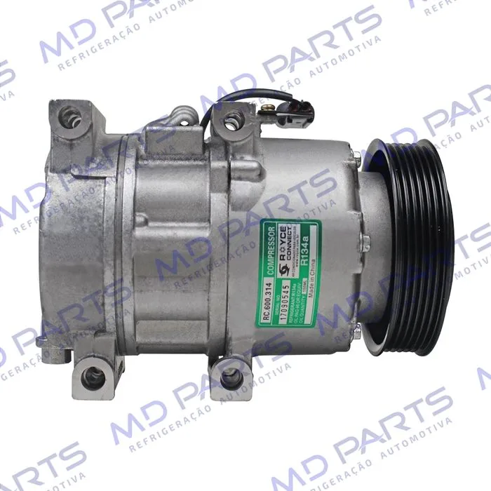 Compressor Hyundai Sonata 2.4 / Azera 3.0 2012> - 12 Volts Polia 6pk 118mm — foto 5