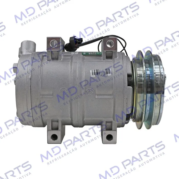 Compressor Zexel Pajero Dakar/ Mitsubishi L200 Triton Diesel 2006> - 12 Volts Polia Canal 1A 125mm OEM: MN123925 — foto 5