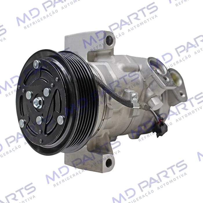 Compressor Ford Ka Motor 1.0 2014 Modelo 2015 > - 12 Volts Polia 6pk 110mm OEM: E3B119D629BA — foto 2