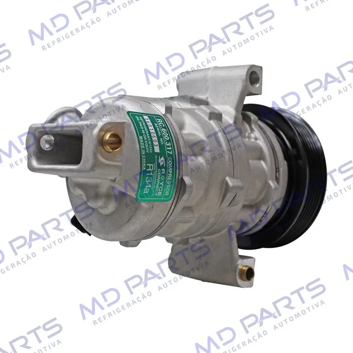 Compressor Ford Ka Motor 1.0 2014 Modelo 2015 > - 12 Volts Polia 6pk 110mm OEM: E3B119D629BA — foto 6