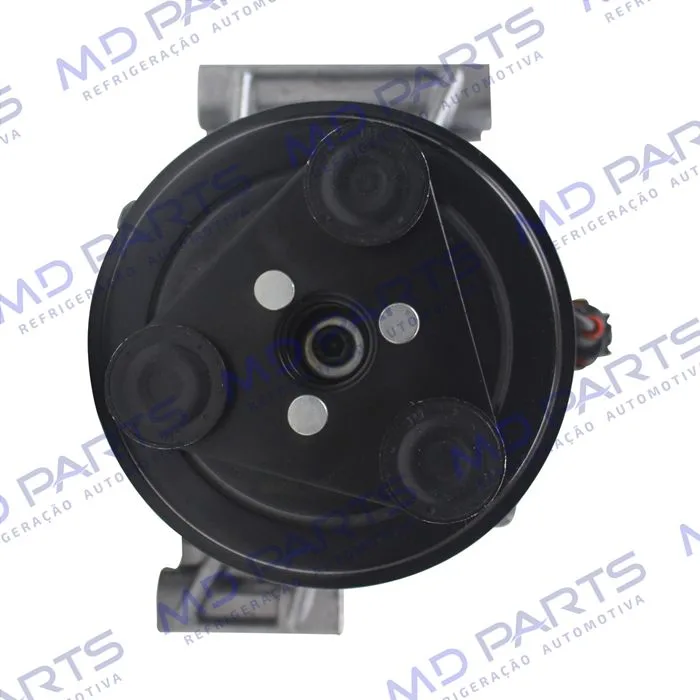 Compressor 10S11C Renault Fluence / Nissan March - 12 Volts Polia 7pk 108mm — foto 3