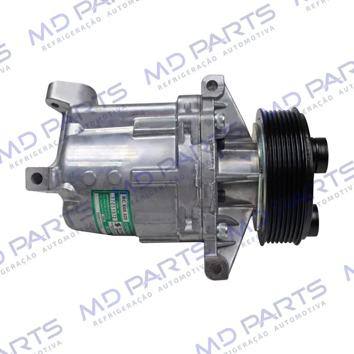 Compressor 10S11C Renault Fluence / Nissan March - 12 Volts Polia 7pk 108mm — foto 5
