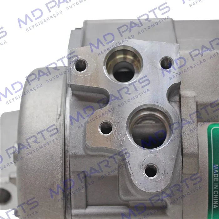 Compressor Modelo Denso 10S17C Mercedes Benz Sprinter 2013> Lado Direito do Motor - 12 Volts Polia 6pk 121mm OEM: A0002344011 — foto 8