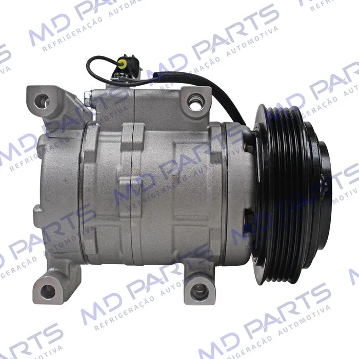 Compressor Hyundai HB20 1.0 - 12 Volts Polia 5pk 121mm OEM: 977011S000 — foto 5