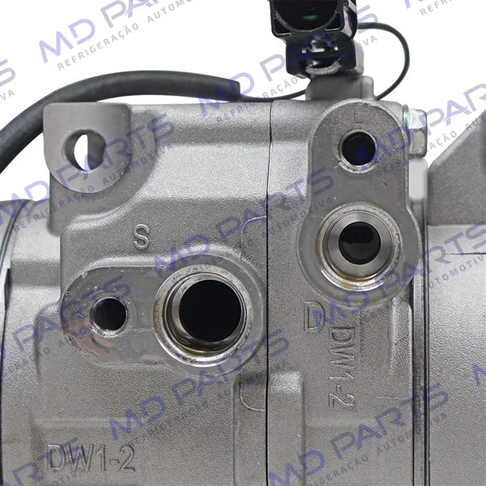 Compressor Hyundai HB20 1.0 - 12 Volts Polia 5pk 121mm OEM: 977011S000 — foto 8