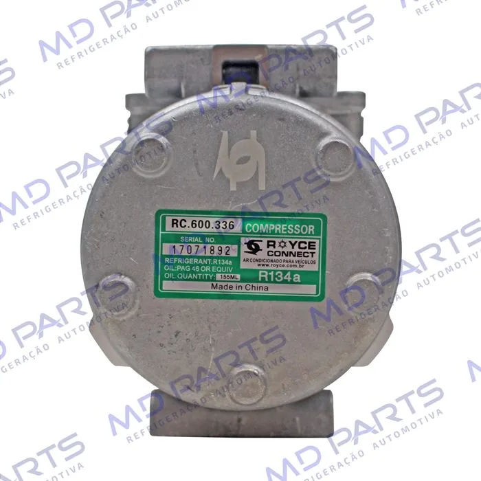 Compressor 10P15 Parafuso Passante Universal Caminhão / Máquina Agricola / Trator John Deere 6165J / Mitsubishi Outlander/ L200 Triton Flex s/Polia — foto 7