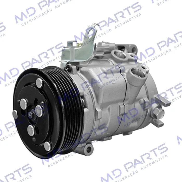 Compressor 10SR13C Toyota Etios - 12 Volts Polia 7pk 110mm — foto 2