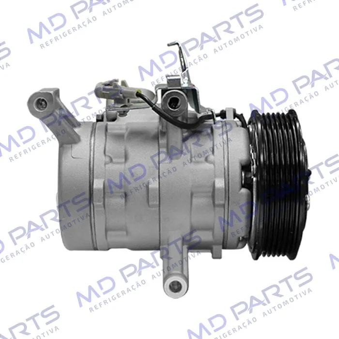 Compressor 10SR13C Toyota Etios - 12 Volts Polia 7pk 110mm — foto 6