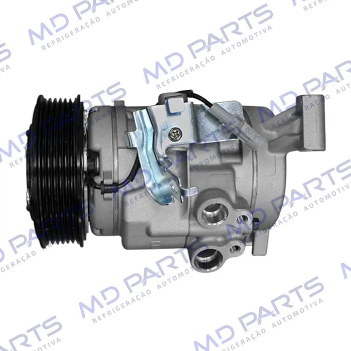 Compressor 10SR13C Toyota Etios - 12 Volts Polia 7pk 110mm — foto 9